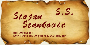 Stojan Stanković vizit kartica